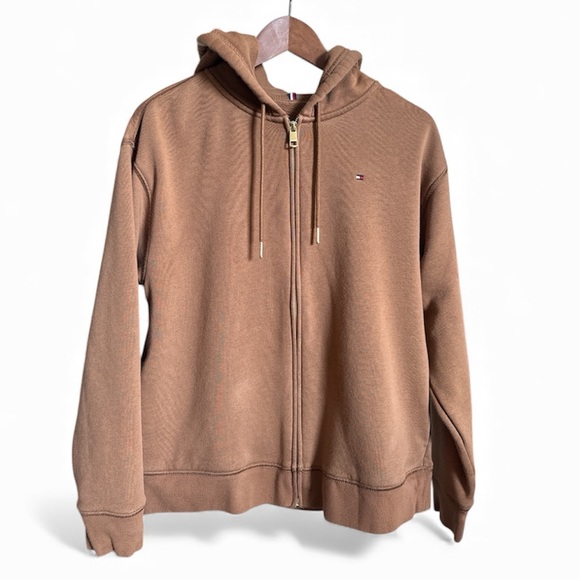 Tommy Hilfiger Relaxed Fit Zip Hoodie Size M - Picture 3 of 10